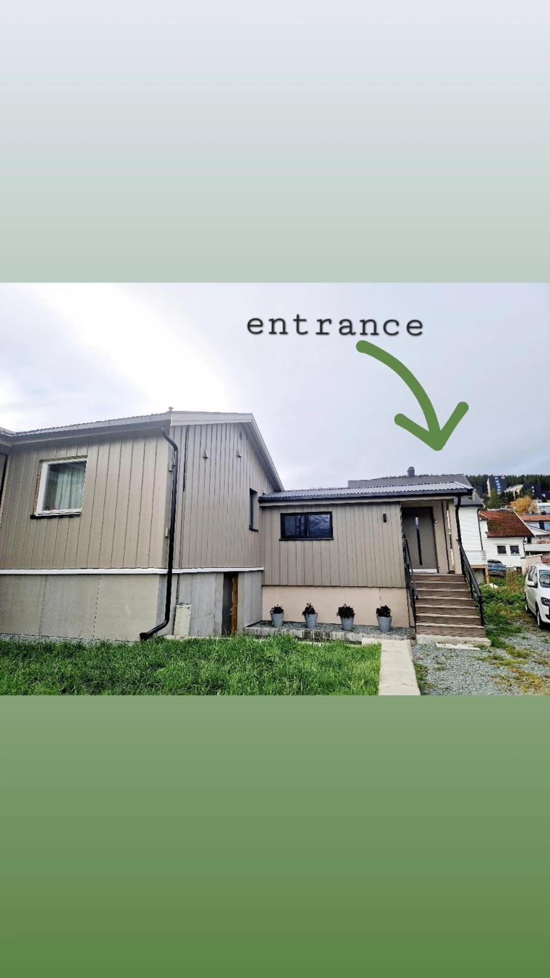 Northern Living 1 Room With Shared Bathroom Tromso Exterior photo